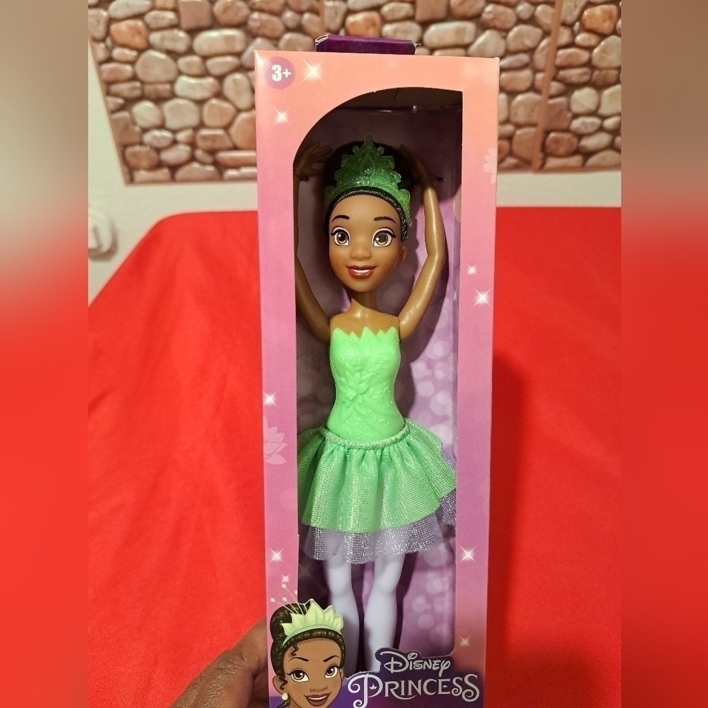 HASBRO Disney Princess Tiana 11" Ballerina Doll